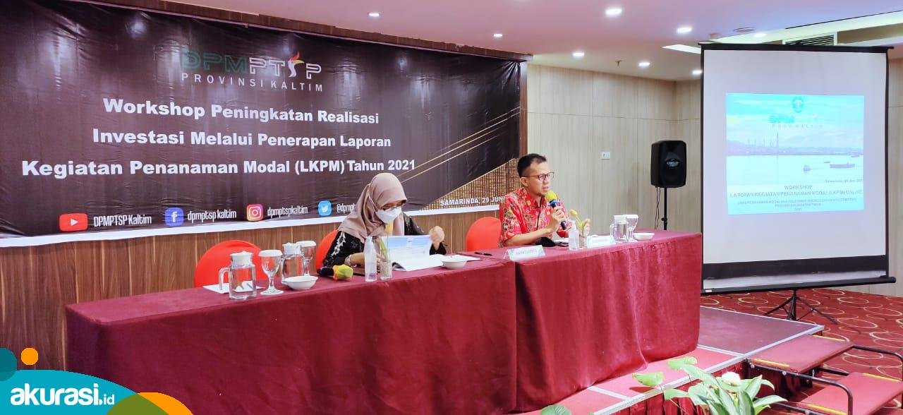 Dari Workshop LKPM Online, DPMPTSP Kaltim Bidik Investasi 2021 Sebesar Rp32,53 Triliun