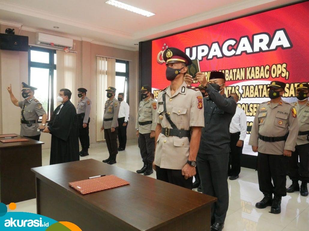 Mutasi Jabatan di Polres Bontang, Empat Pejabat Pindah Tugas