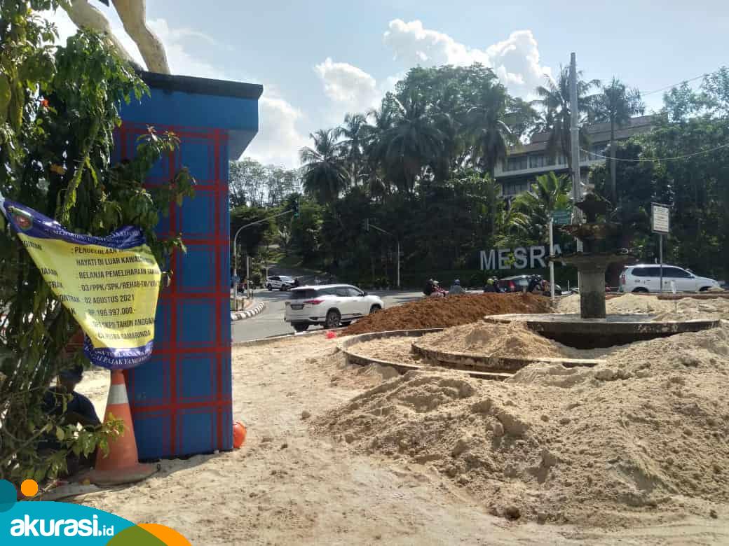 Pemugaran Taman Simpang Pahlawan Dikritik, Pemkot Samarinda Buang Uang di Tengah Sulitnya Dana Covid-19