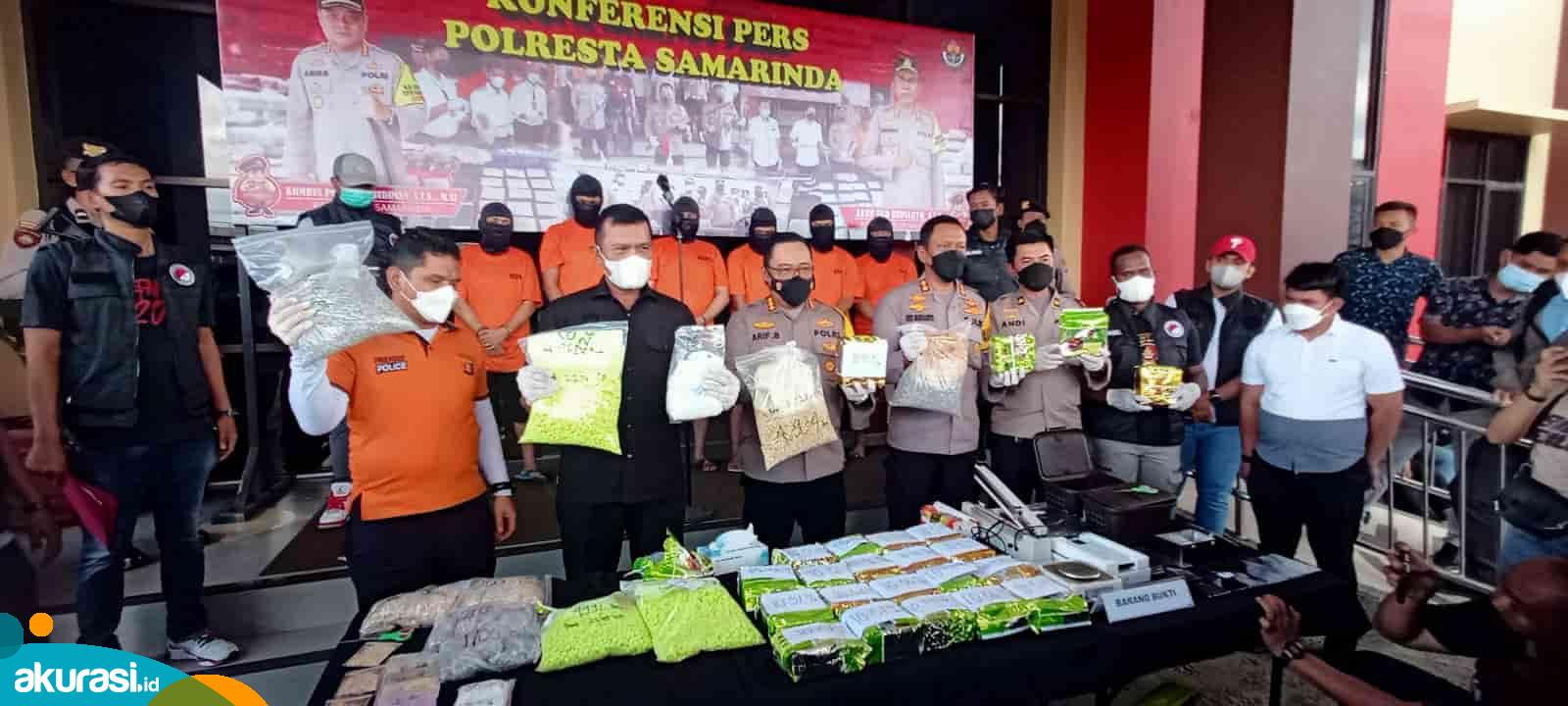 25 Kilogram Sabu Asal Surabaya Hampir Beredar di Samarinda