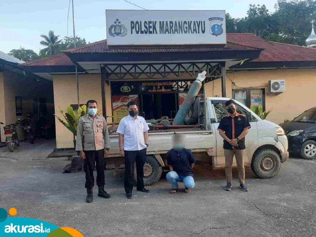 Waduh!! Warga Bontang Kuala Maling Besi Penutup Sumur Minyak