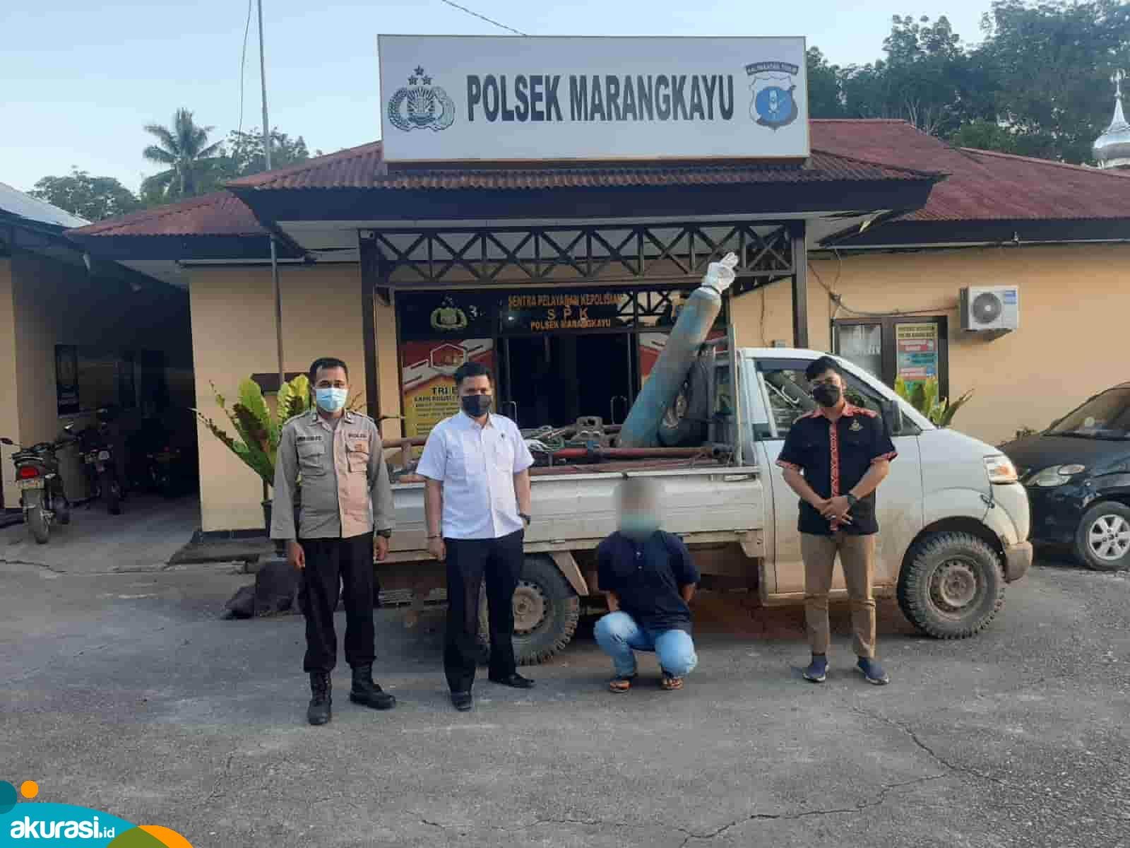 Waduh!! Warga Bontang Kuala Maling Besi Penutup Sumur Minyak
