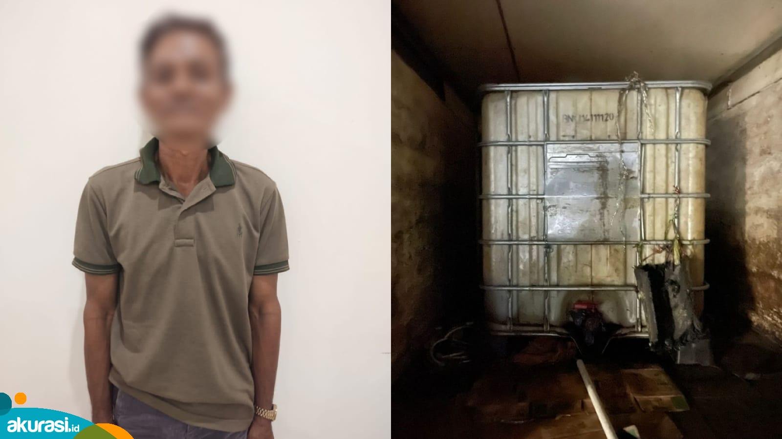 Timbun BBM Subsidi, Warga Teluk Pandan Diangkut Polisi