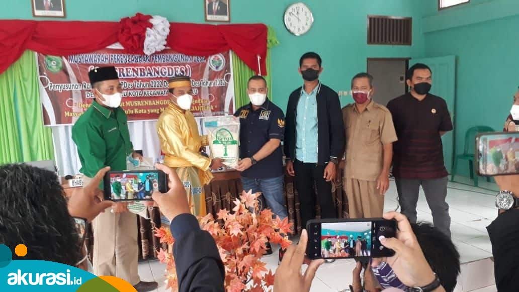 Hadiri Musrenbang Desa Loa Kulu, Akhmed Reza Fachlevi Kawal Program Prioritas Masyarakat