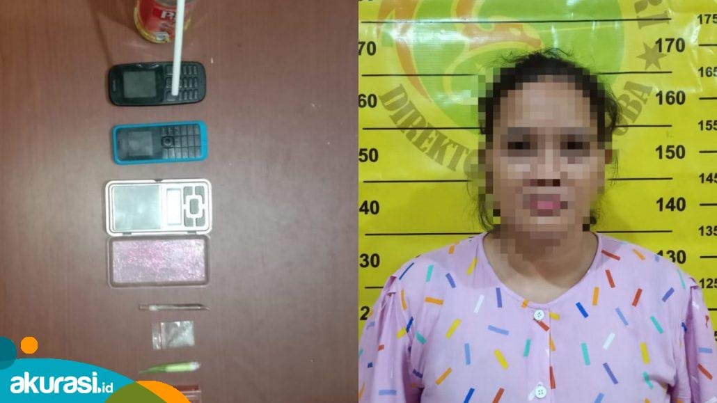 Coba Kelabui Polisi, IRT di Kelurahan Api-Api Sembunyikan Narkoba di Celana Dalam