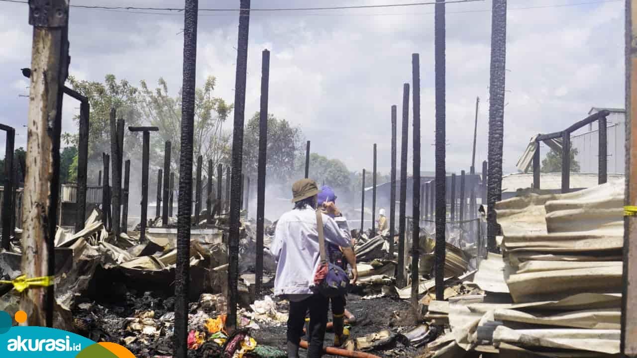 7 Bulan Sejak Pasar Citra Mas Loktuan Terbakar, Janji Pemkot Bantu Pedagang Tidak Kunjung Turun