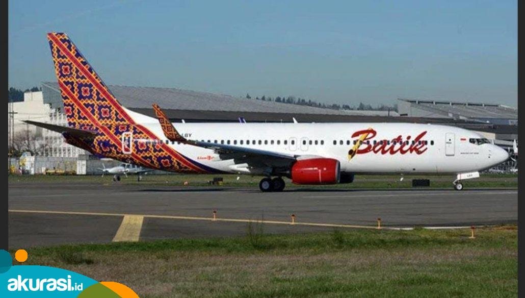 “Nyangkut” di Taxiway, Batik Air Gagal Terbang di APT Pranoto