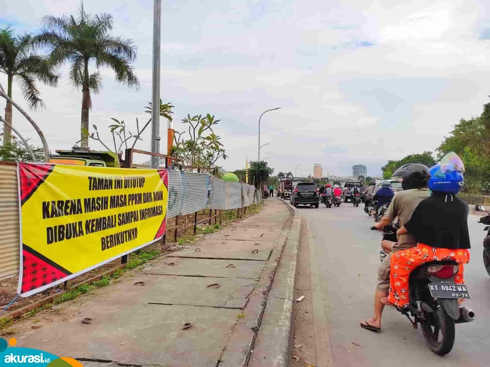 Terus Dipercantik, Taman Baru Tepian Mahakam Bakal Dibuka Awal November