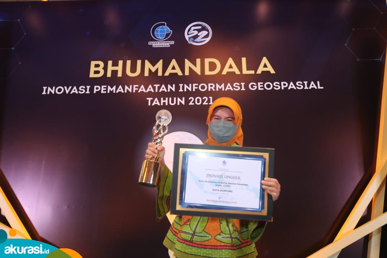 Kapal Si Geo Antar Pemkot Bontang Raih Bhumandala Award 2021