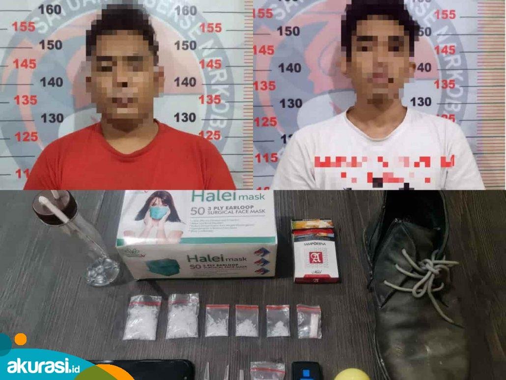 Ketahuan Dagang Narkoba, Dua Warga Berbas Pantai Terancam 20 Tahun Penjara