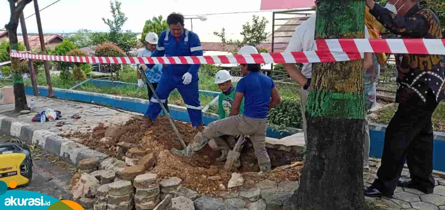 BME Ungkap Penyebab di Balik Kebocoran Pipa Gas di Depan Polres Bontang