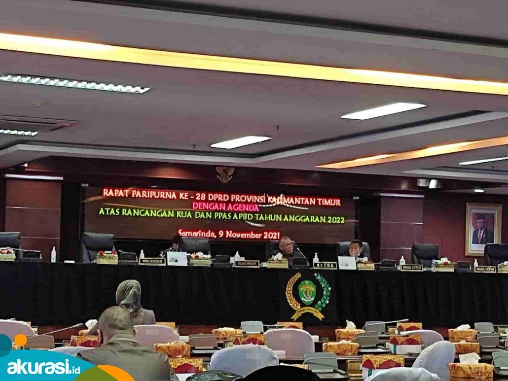 KUA-PPAS APBD Kaltim 2022 Disepakati Rp11,5 Triliun