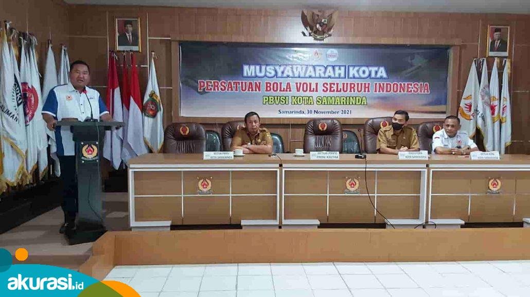 PBVSI Kaltim Gelar Muskot, Ini Harapan Ekti Imanuel Kepada Ketua Terpilih