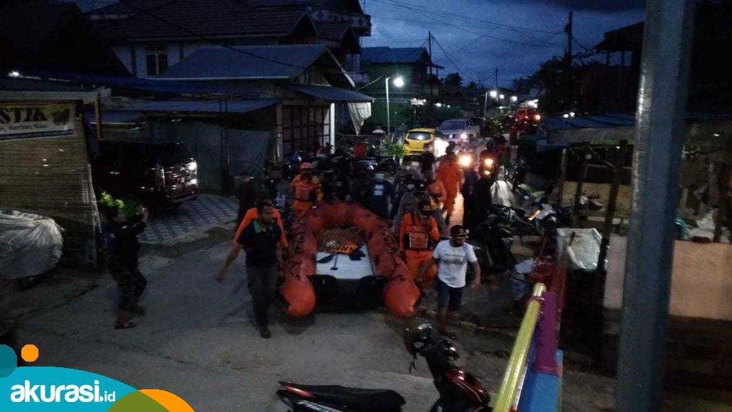 Operasi SAR gabungan untuk melakukan pencarian korban (Dok ist)