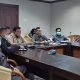 Konferensi pers yang dilakukan Komisi 1 DPRD Kaltim berkaitan intervensi unsur pimpiman di DPRD Kaltim dalam penetapan anggota Komisioner KPID Kaltim terpili. (Devi Nila Sari/Akurasi.id)