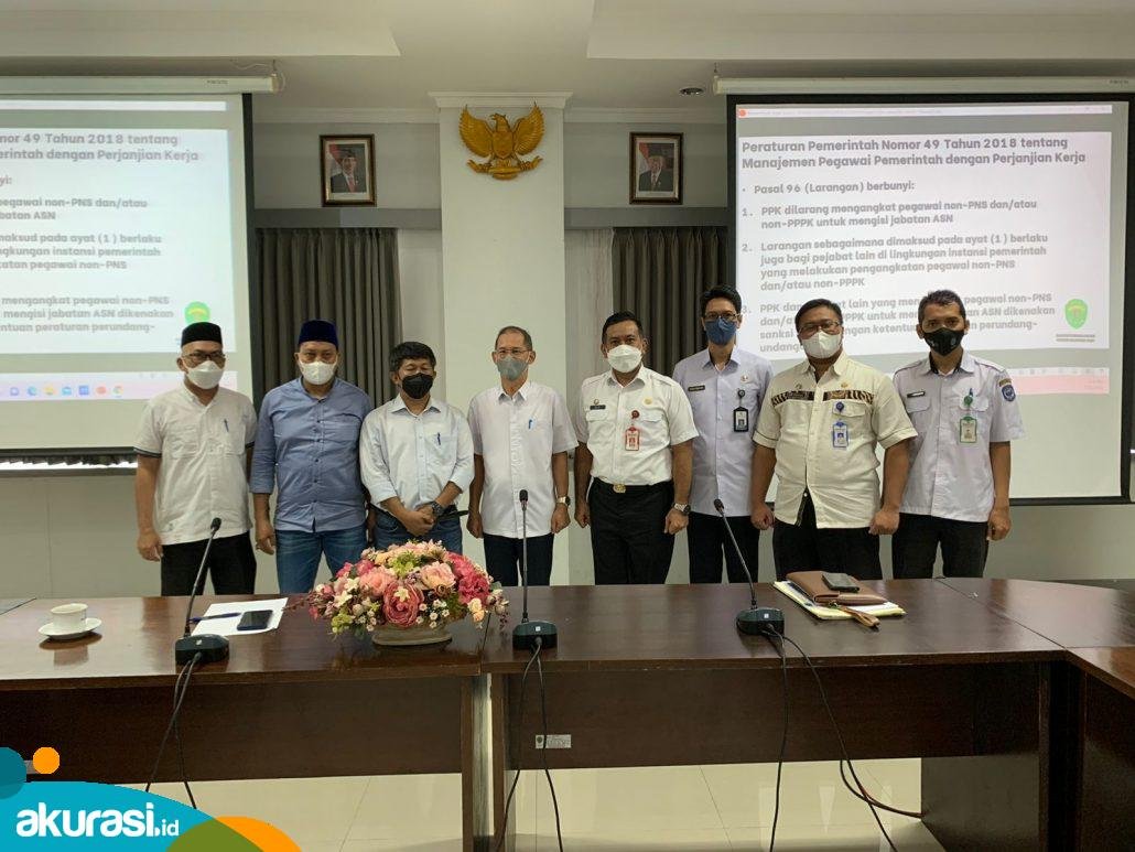 Perjuangkan Nasib TKD 2023, Komisi I DPRD dan BKPSDM Bontang Menghadap BKD Kaltim