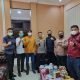 Jajaran Panitia Pekan Pers Bontang bersilaturahmi dengan Kapolres Bontang AKBP Hamam Wahyudi. (PWI Bontang)