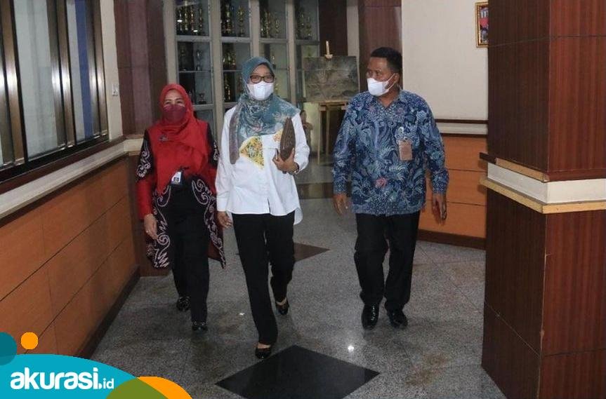 Bertandang ke Disdikbud Kaltim, Sri Sampaikan 4 Poin Penting Tupoksi Disdikbud