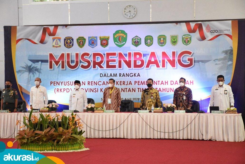 Makmur HAPK Dorong Akselerasi dan Pemerataan Pembangunan Kaltim dalam Musrembang RKPD 2023