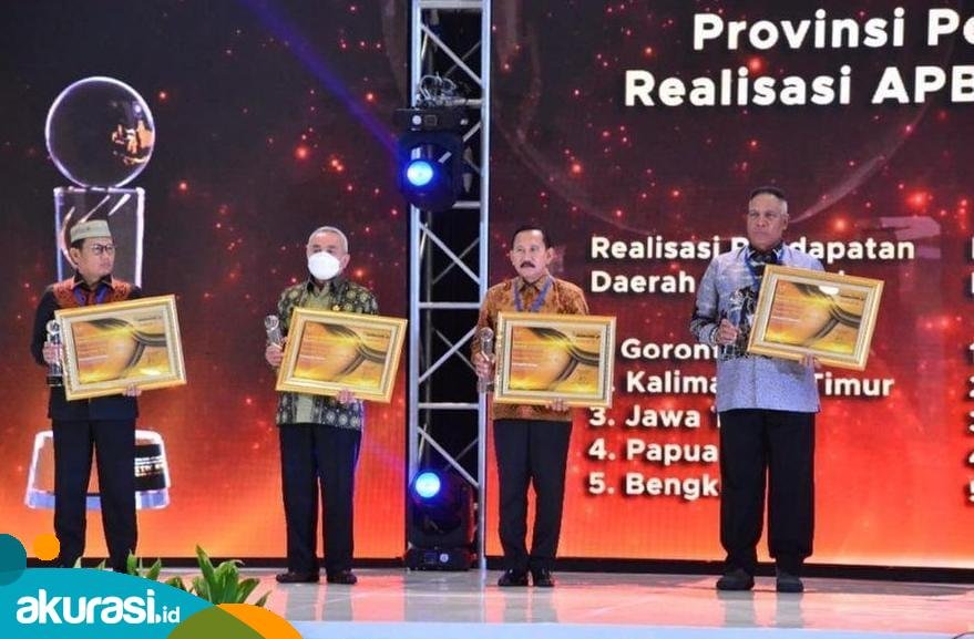 Kaltim Raih Penghargaan Nasional, Peringkat Dua Realisasi Pendapatan Daerah Tertinggi