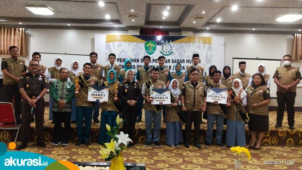Paser Gelar Pemilihan Duta Pelajar Sadar Hukum: Lahirkan Pelajar-Pelajar Sadar Hukum