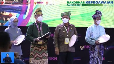 Pemkot Bontang Sukses Raid 2 Kategori Penghargaan BKN Award 2022