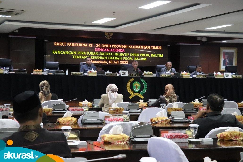 Pemprov dan DPRD Kaltim Godok Ranperda Kesenian Daerah