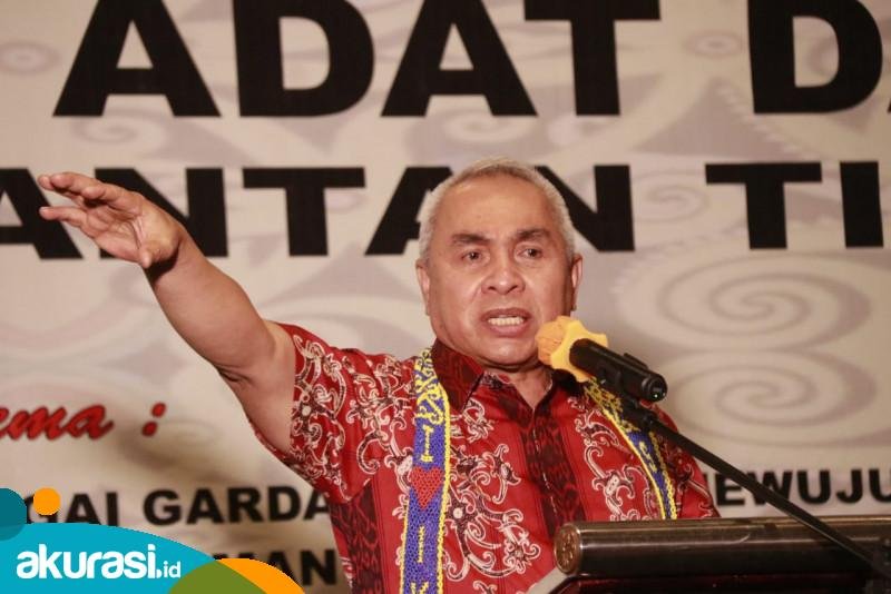 Hadiri Rakerda DAD-KT, Gubernur Serukan Perdamaian dan Persatuan Antar Ormas