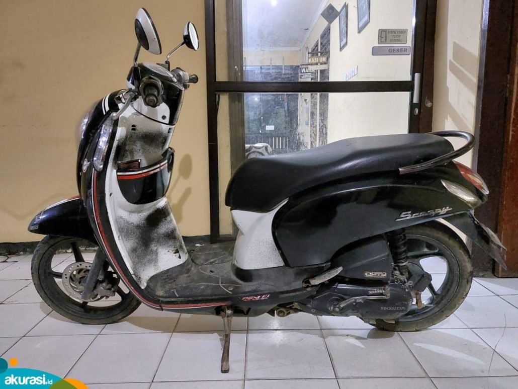 Parkir di Tanah Kosong, Sepeda Motor Dicuri Maling