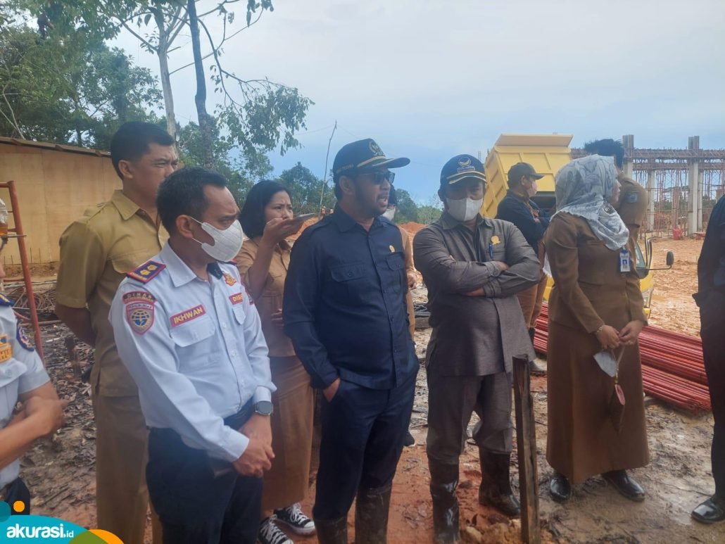 Komisi III Sidak Pembangunan Gedung Uji Kir, Amir Tosina Pertanyakan Progres