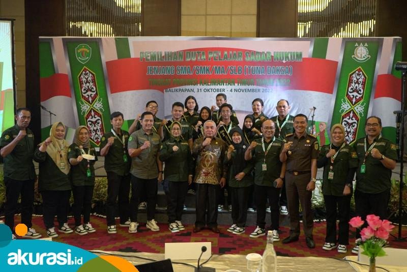 Beri Arahan Dalam Pemilihan Duta Pelajar Sadar Hukum, Gubernur Kaltim: Kalian Semua Pemenang