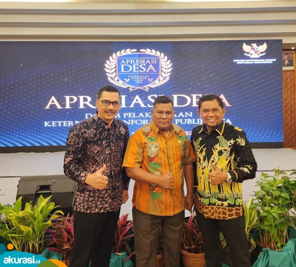 Keren! Desa Tengin Baru Kaltim Masuk 10 Besar Desa Transparan