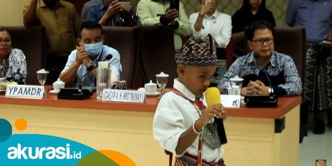 Archangels Hendrik Meo Tnunay atau yang akrab disapa Nono, berhasil meraih juara 1 lomba matematika dunia, Abacus World Competition. (ist)