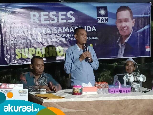 Suparno Tampung Keluhan Warga Sambutan yang Kesulitan Air Bersih