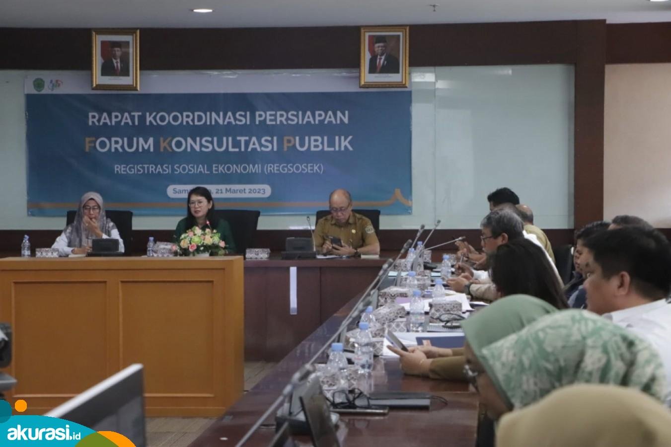 BPS Kaltim Gelar Rakor Persiapan Hasil Regsosek