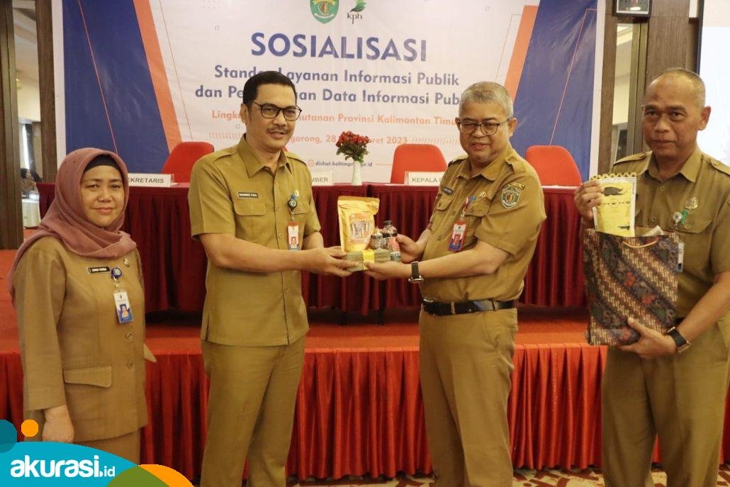 Gelar Sosialisasi Standar Layanan Informasi Publik, Dishut Kaltim Dorong Keterbukaan Informasi Publik