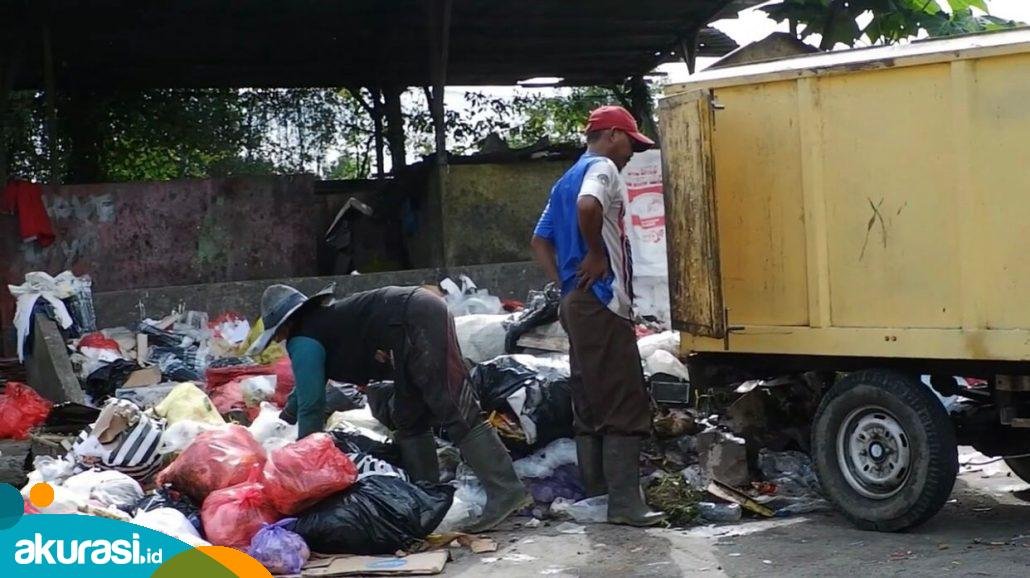 Salah satu TPST yang berada di Kelurahan Satimpo. (Fajri/Akurasi.id)