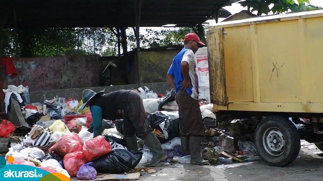 Salah satu TPST yang berada di Kelurahan Satimpo. (Fajri/Akurasi.id)