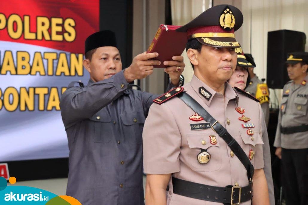 Mutasi jabatan Polres Bontang. (Dok. Polres Bontang)