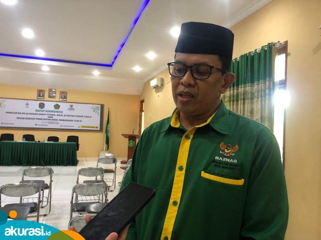 Baznas Bontang Tetapkan Besaran Zakat Fitrah 2023