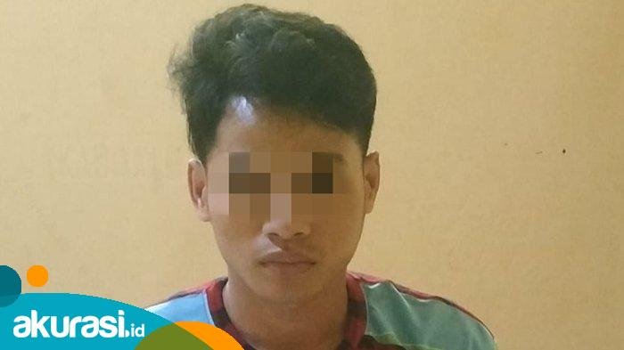 Pelaku gelapkan uang diamankan Polsek Bontang Selatan. (Dok.Polres Bontang)