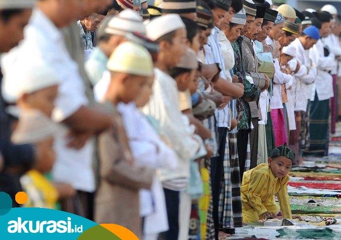 Ilustrasi Salat Id.