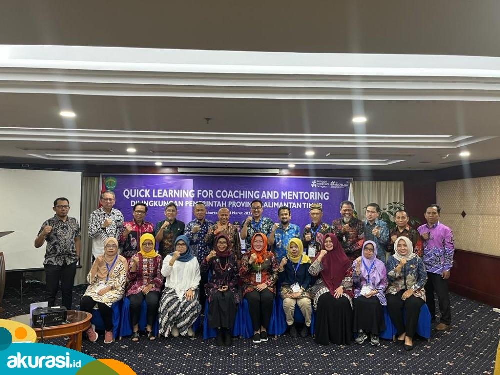 Kembangkan Kompetensi, BPSDM Kaltim Ikuti Bimtek Coaching dan Monitoring