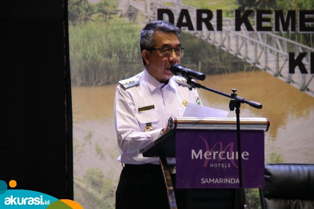 Pembangunan Jembatan Gantung Sungai Gelinggang Kutai Timur Kebagian Dana Hibah Kementerian PUPR