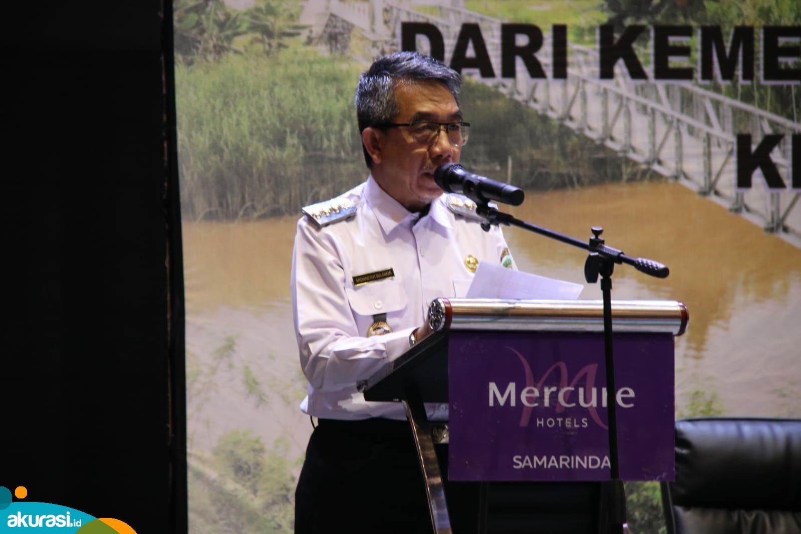 Pembangunan Jembatan Gantung Sungai Gelinggang Kutai Timur Kebagian Dana Hibah Kementerian PUPR