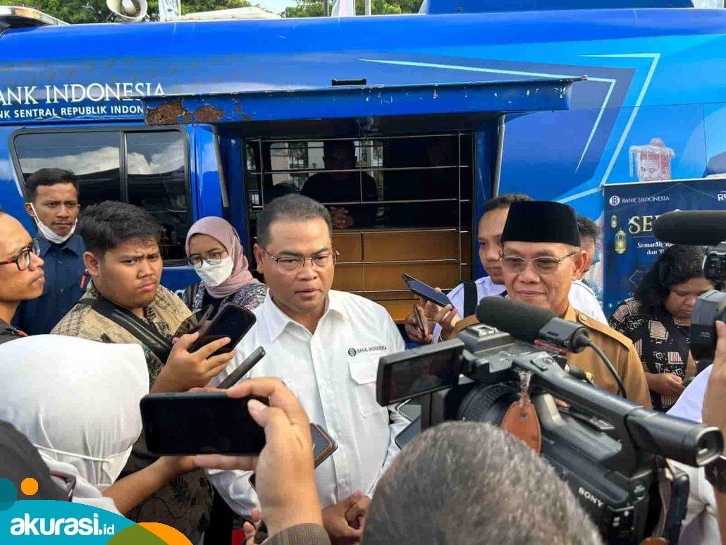 Kepala Perwakilan Bank Indonesia Kaltim Ricky P Gozali. (Muhammad Zulkifli/Akurasi.id)