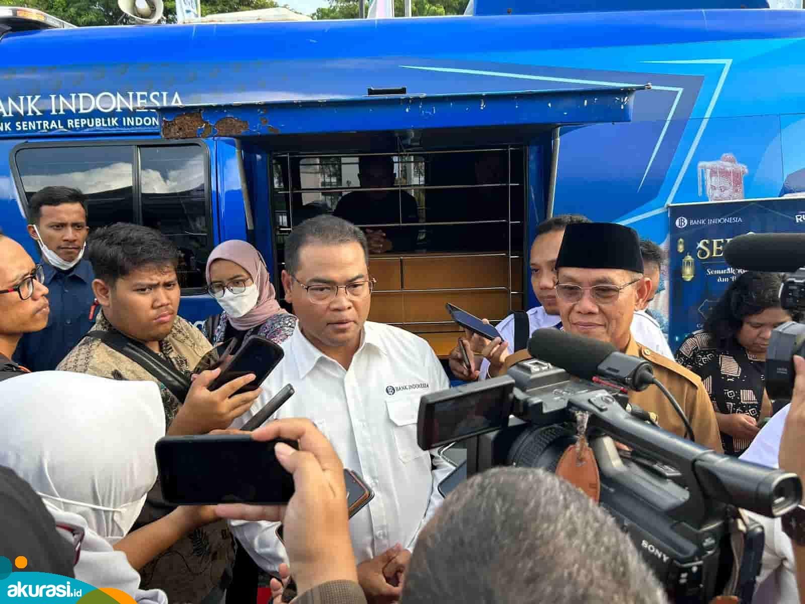 Kepala Perwakilan Bank Indonesia Kaltim Ricky P Gozali. (Muhammad Zulkifli/Akurasi.id)