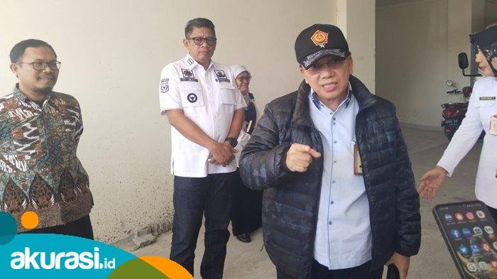 KSP memberikan tanggapan negatif pasca melihat secara langsung kondisi gedung RS tipe D tersebut. (ist)