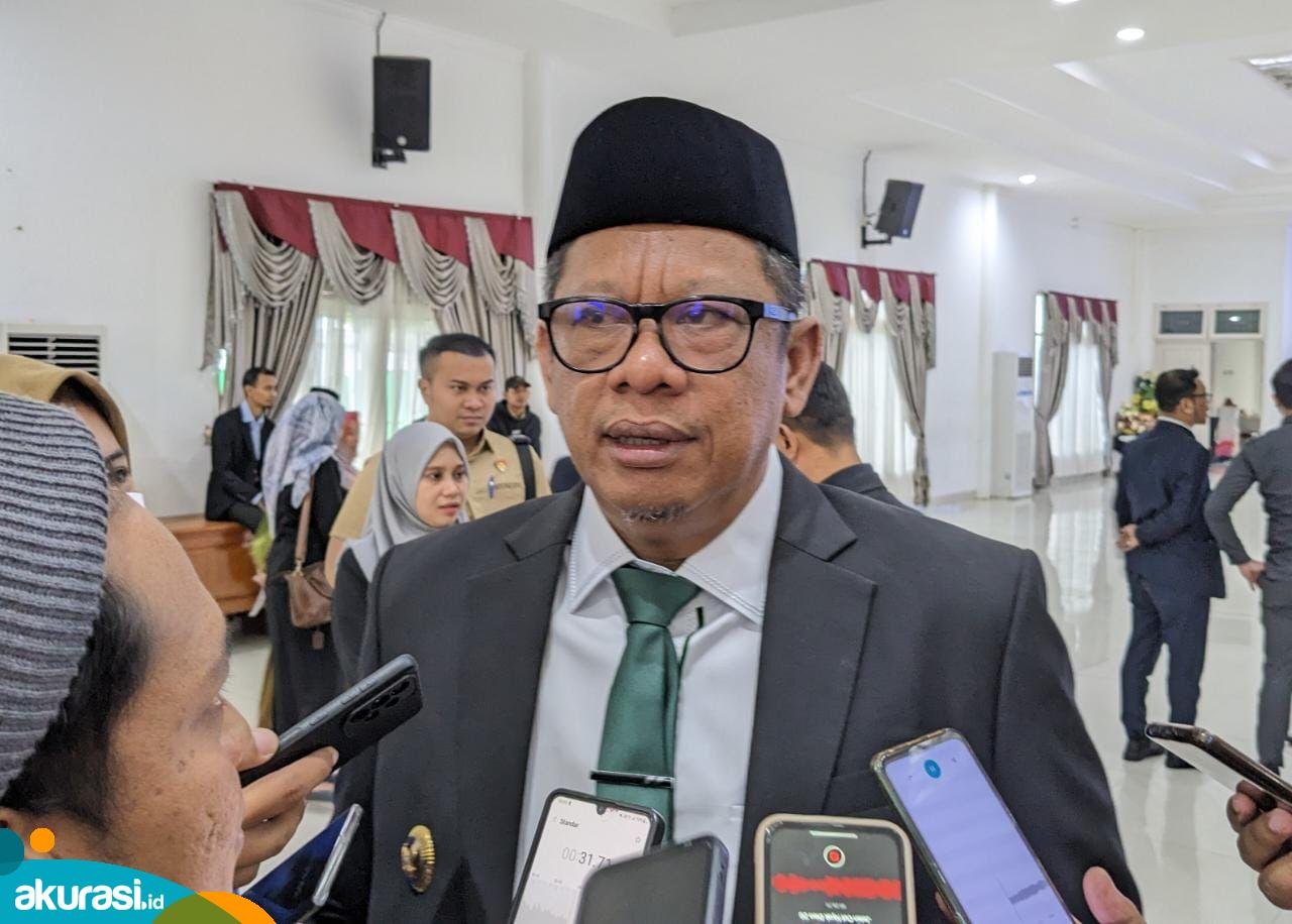 Wali Kota Bontang, Basri Rase. (Fajri/Akurasi.id)
