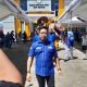Pengurus Demokrat Bontang Daftarkan Bacaleg untuk Pilkada 2024 di KPU Bontang. (Fajri/Akurasi.id)
